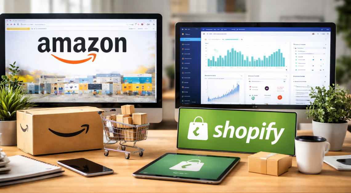 Amazon and Shopify Now Control 50% of US E-Commerce